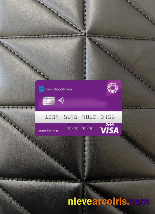 Angola Bank Economio Visa debit photolook